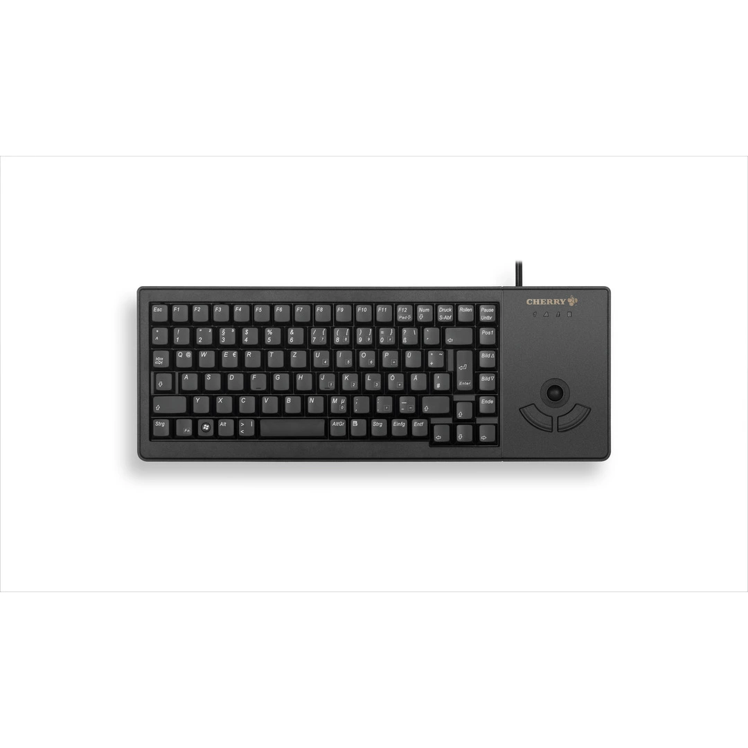 Cherry G84-5400 Trackball Keyboard, Black (EU/Intl)