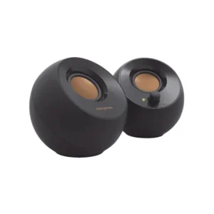 Pebble 2.0 USB Speakers, Black