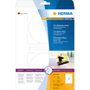 Herma etikett Special CD maxi ø116 (50)