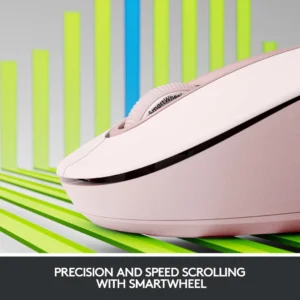 Logitech Signature M650 Wireless Mouse, Rose