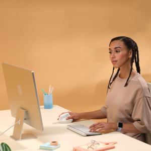 Lift for Mac Vertical Ergonomic Mouse, Off-White/Pale Grey