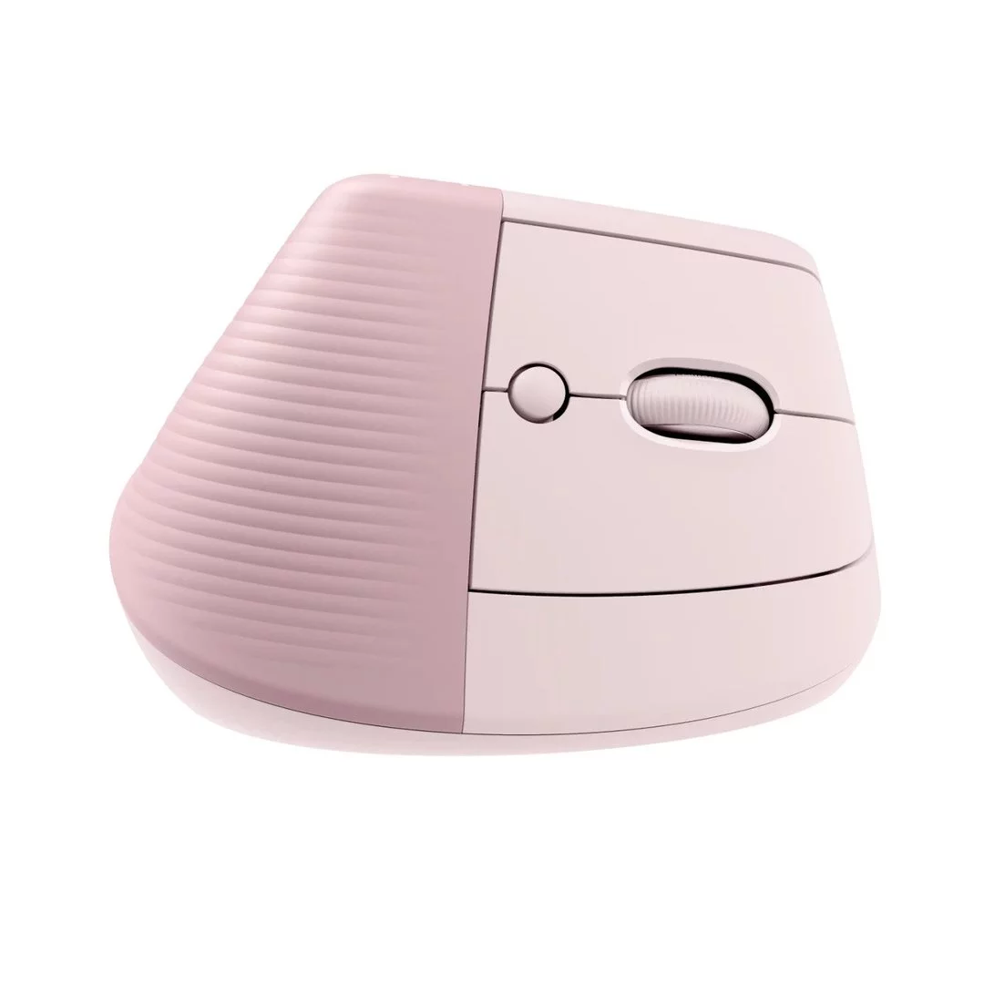 Logitech Lift Right Vertical Ergonomic Mouse, Rose/Dark Rose - Bild 2