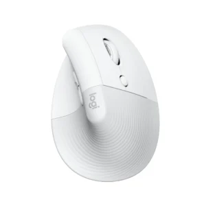 Lift Vertical Ergonomic Mouse for Business, White/Grey