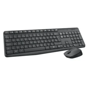 MK235 Wireless Desktop Set, Grey (Nordic)