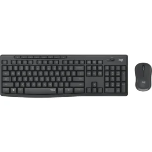 MK295 Silent Wireless Combo Desktop set, Graphite (Nordic)