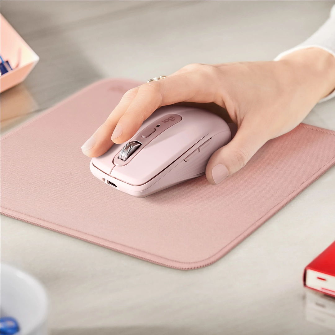Logitech Mouse Pad Studio Series, Darker Rose - Bild 2