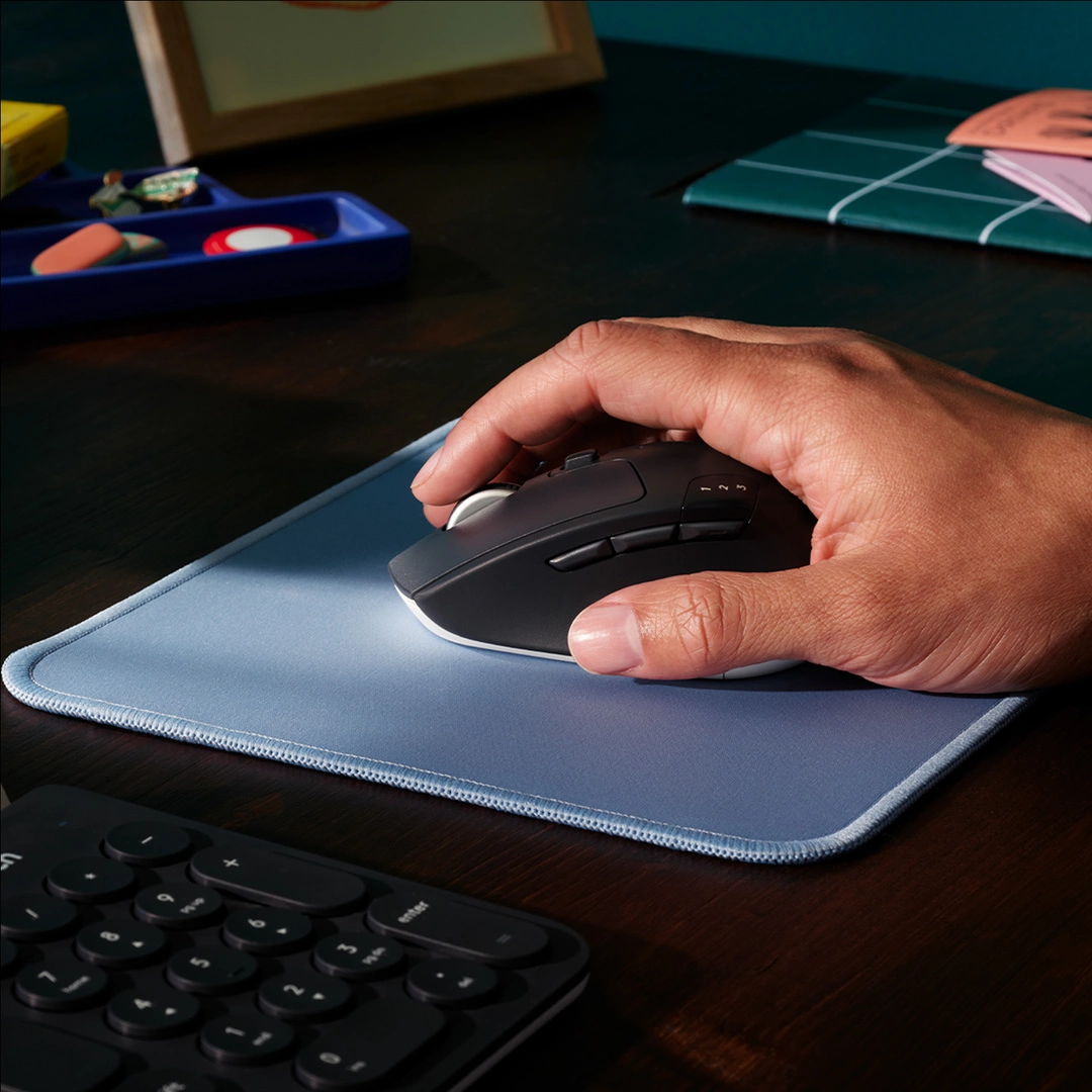 Logitech Mouse Pad Studio Series, Blue Grey - Bild 2