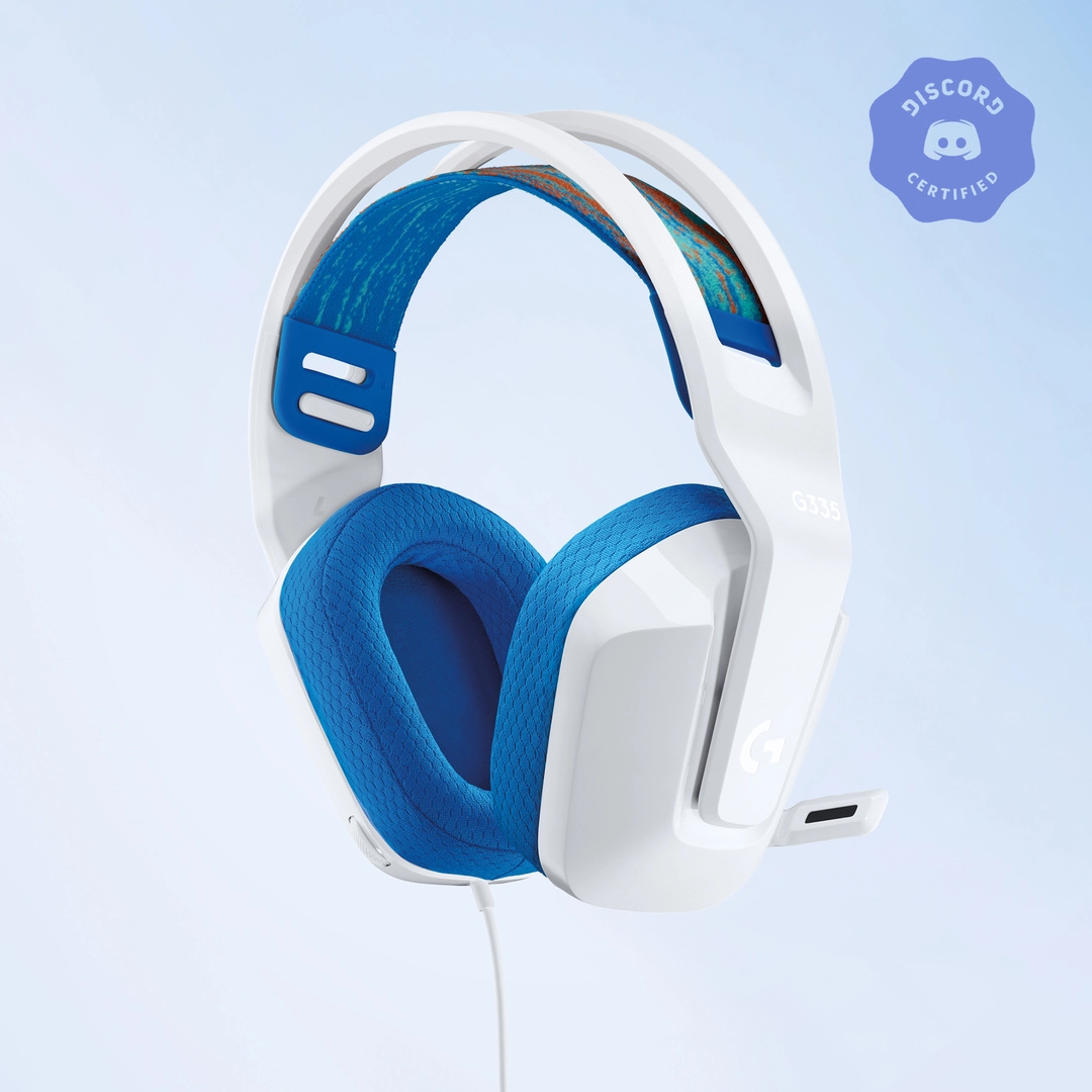 G335 Wired Gaming Headset, White - Bild 3