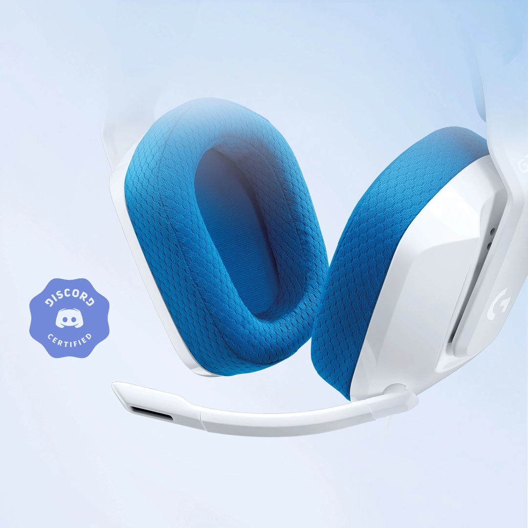 G335 Wired Gaming Headset, White - Bild 4