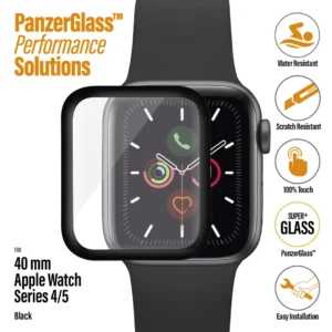 PanzerGlass Apple Watch SE/6/5/4 Black (40 mm)