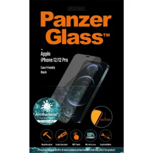 PanzerGlass iPhone 12/12 Pro (CF), Black (AB)