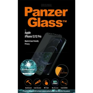 PanzerGlass iPhone 12/12 Pro (CF) Privacy, Black (AB)