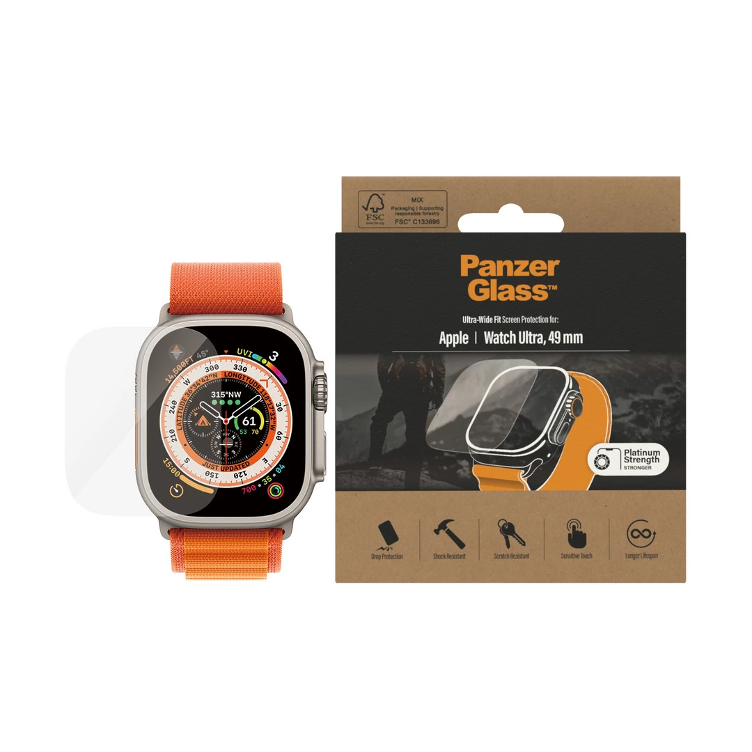 PanzerGlass Screen Protector Apple Watch Ultra/Ultra 2 49mm - Bild 2
