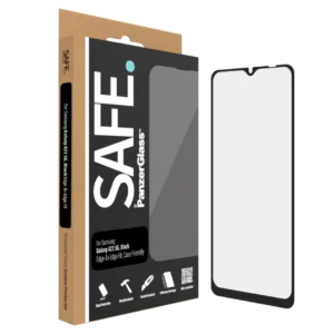 SAFE. Galaxy A22 5G Screen Protector Glass, Black