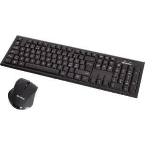 Wireless Office Desktop Set, Black (Nordic)