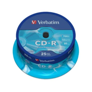 VERBATIM CD-R 700MB/80min 52x spindle (25)