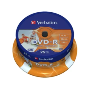 DVD-R 16x 4,7GB printable spindle (25)