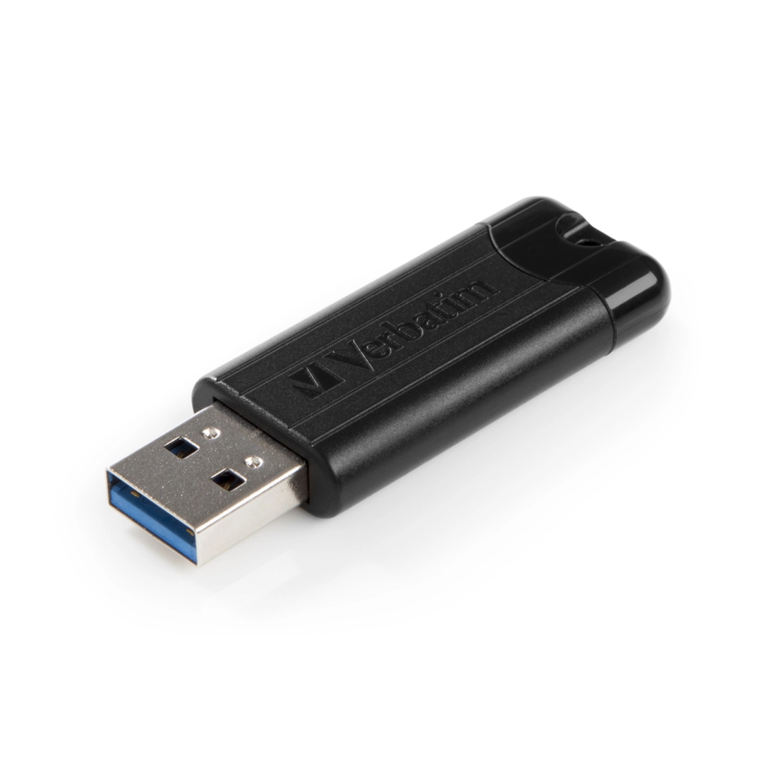 USB 3.2 PinStripe 64GB, Black - Bild 2
