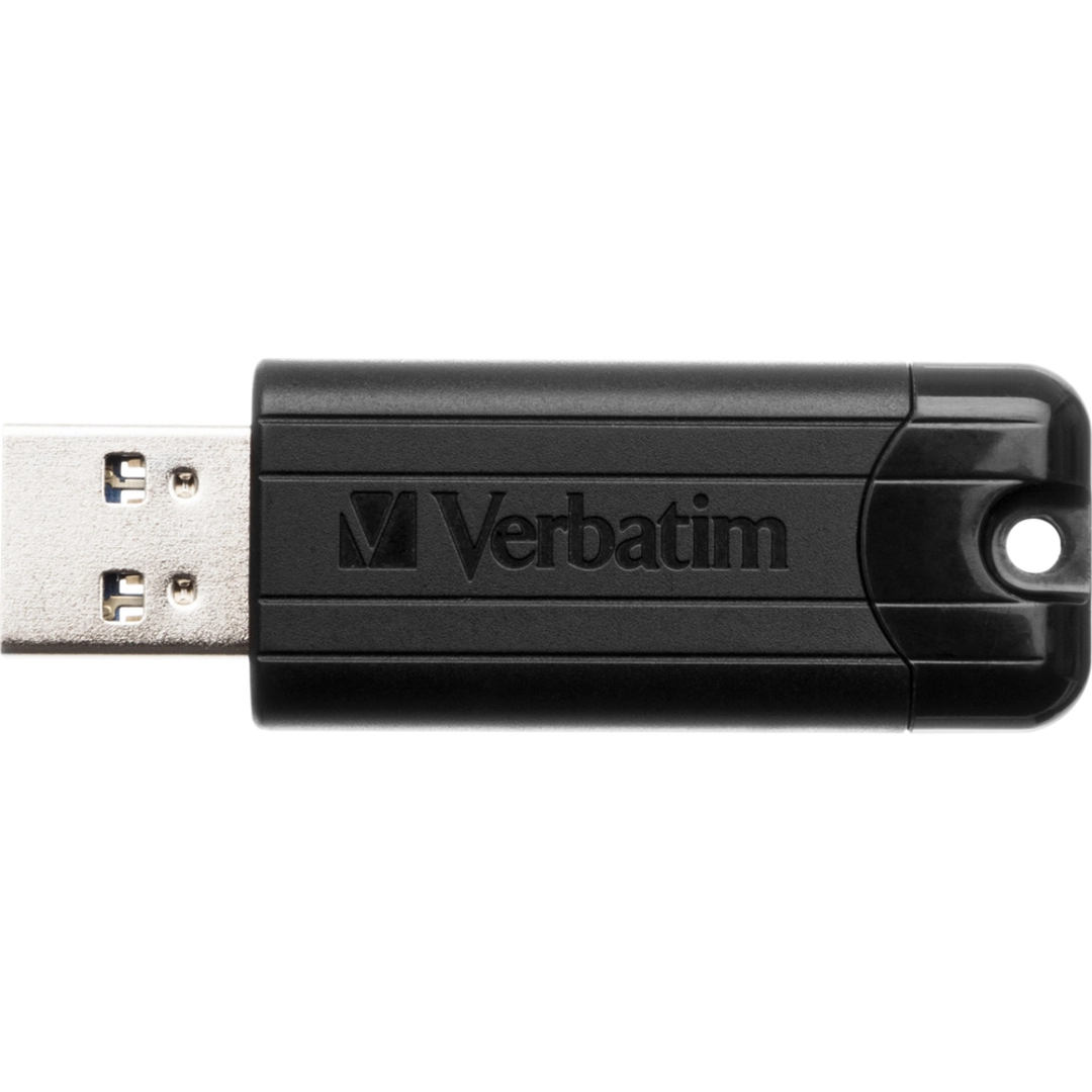 USB 3.2 PinStripe 64GB, Black - Bild 4