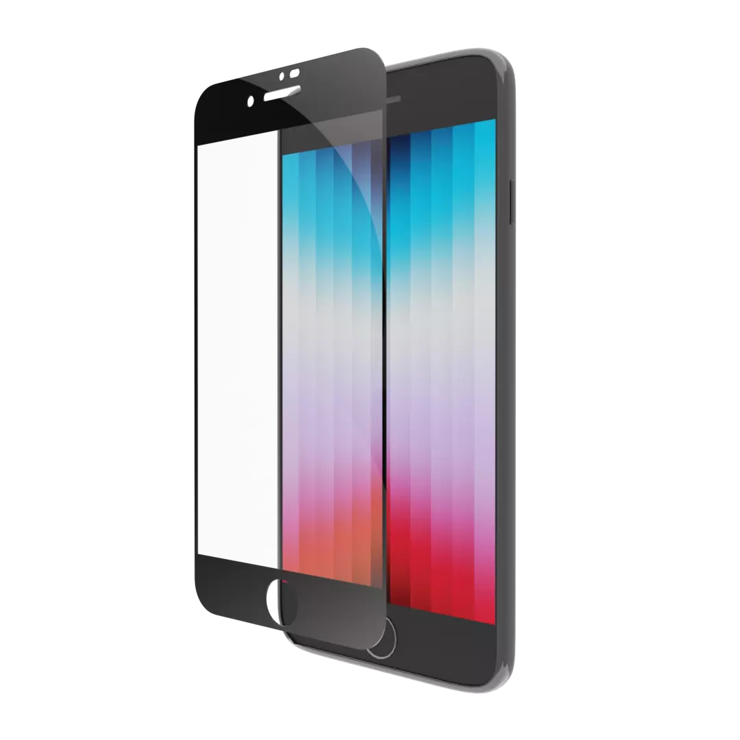 eco-shield - iPhone SE, Black edge - Bild 2