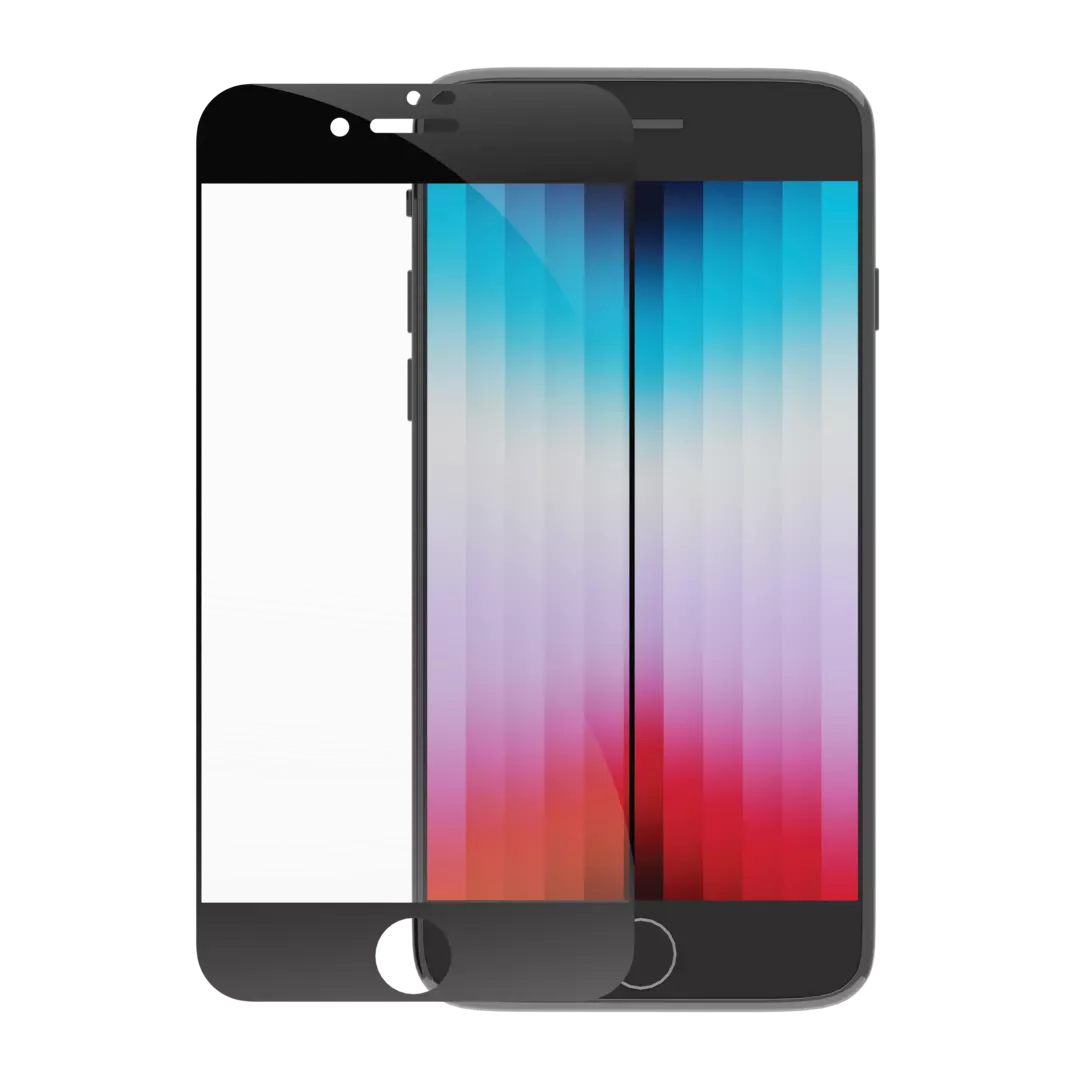 eco-shield - iPhone SE, Black edge - Bild 4