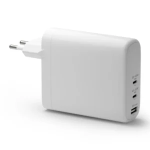Re-charge - Wall Charger GaN - USB-C 140W+100W+18W EU, White