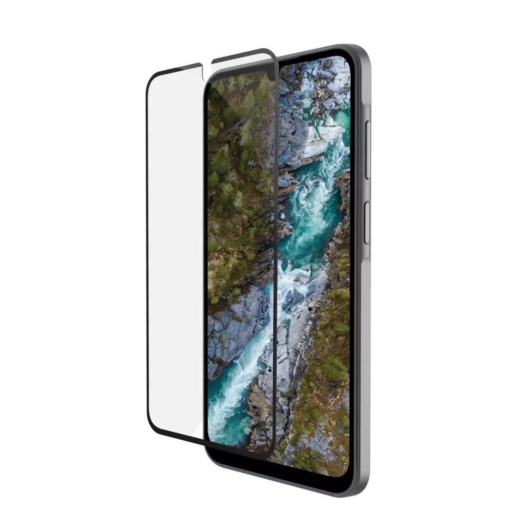 eco-shield - Galaxy A25 5G - Black Edge - Bild 2