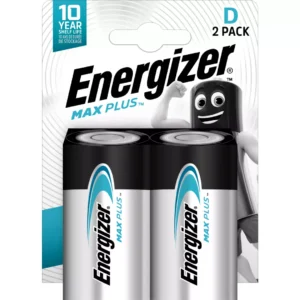 Energizer Max Plus D/E95 (2-pack)