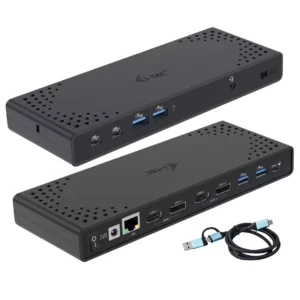 Univ dual dock 2xDP 2xHDMI 4xUSB-A 2xUSB-C GLAN 100W PD