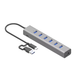 USB-C Charging Metal HUB 7 Port