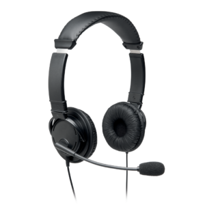 Klassiskt USB-A-headset med mikrofon