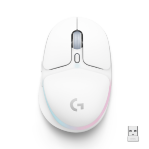 G705 Wireless Gaming Mouse, Off White