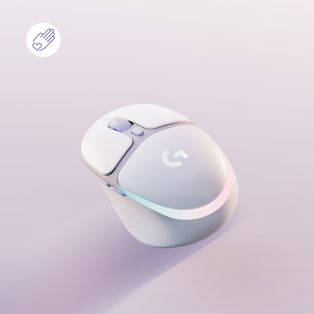 G705 Wireless Gaming Mouse, Off White - Bild 2