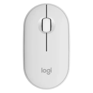 Pebble Mouse 2 M350s Wireless, Tonal White