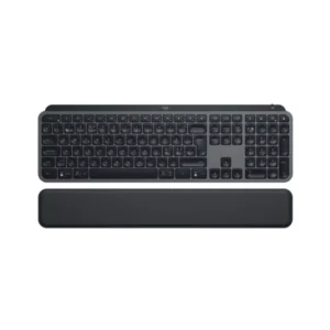 MX Keys S Wireless Keyboard with Palmrest, Graphite (Nordic)