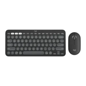 Pebble 2 Combo Wireless Keyb/Mouse, Tonal Graphite (Nordic)