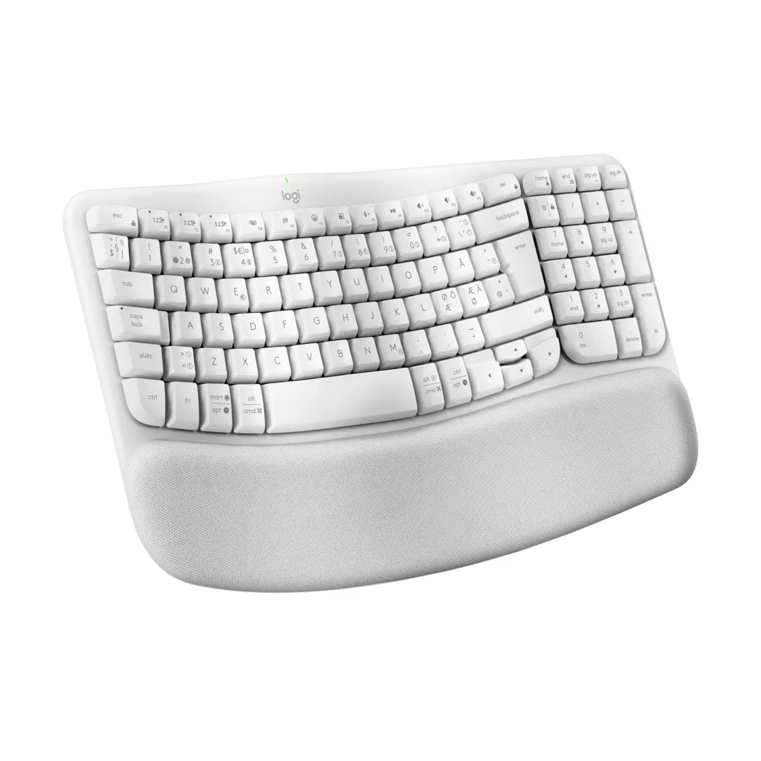 Wave Keys wireless ergonomic keyboard, Off-white (Nordic) - Bild 2