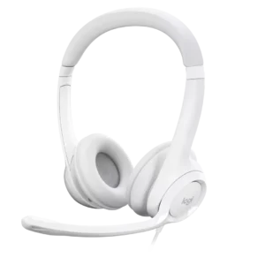 H390 USB Computer Headset, Off-white
