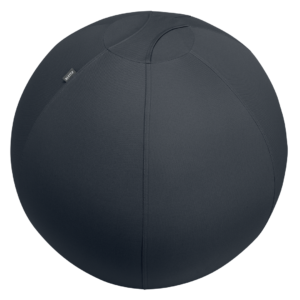 Sitting Ball Ergo 75cm anti-roll-away dark grey