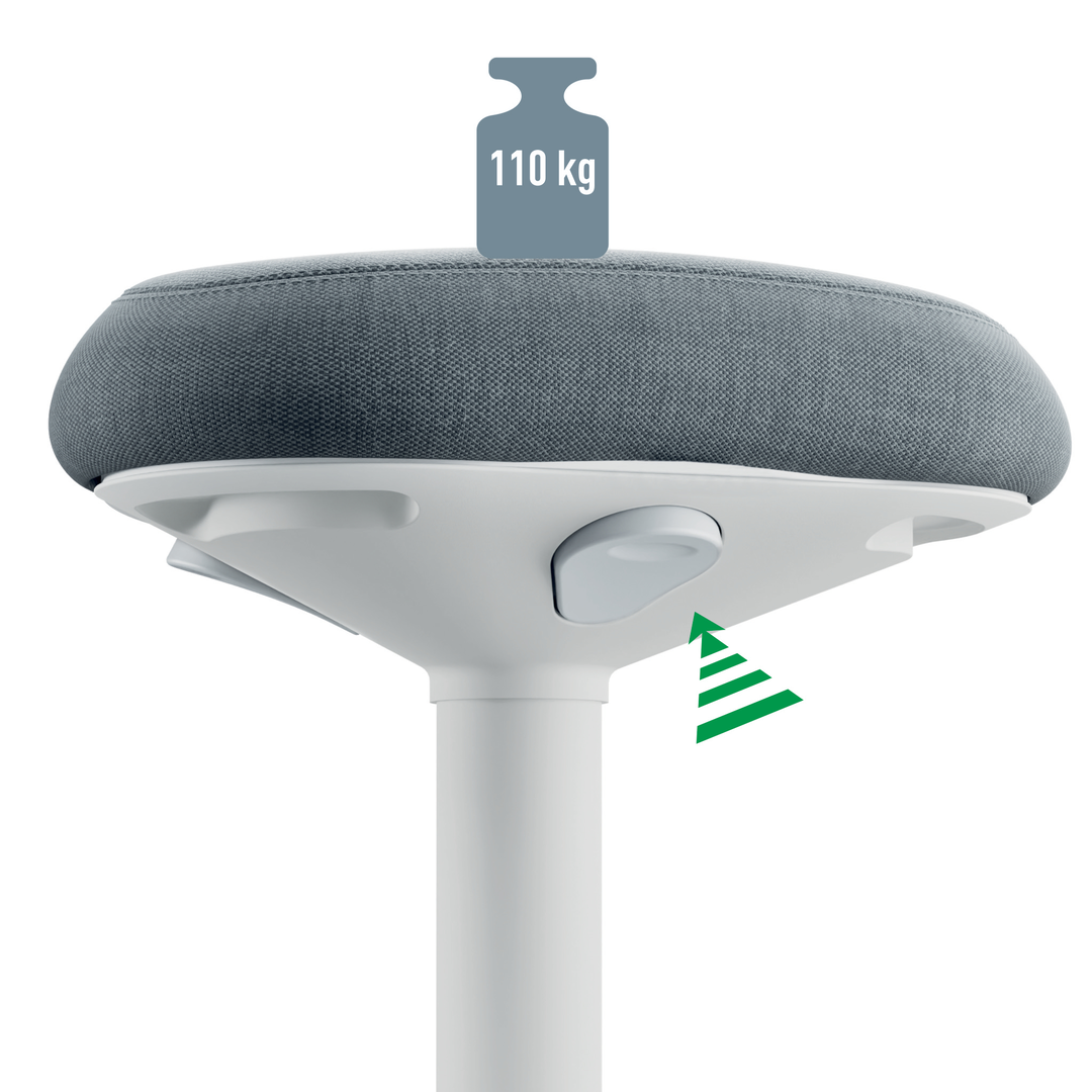 Leitz Ergo Ståpall ljusgrå - Bild 4