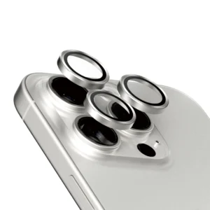 PanzerGlass Hoops Camera iPhone 15 Pro 15 Pro Max White Tita