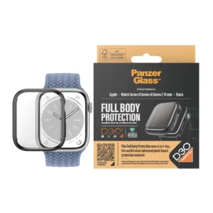 PanzerGlass FullBody Apple Watch 9 small - Black with D3O