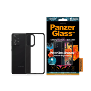 ClearCase for Samsung Galaxy A72, Black (AB)
