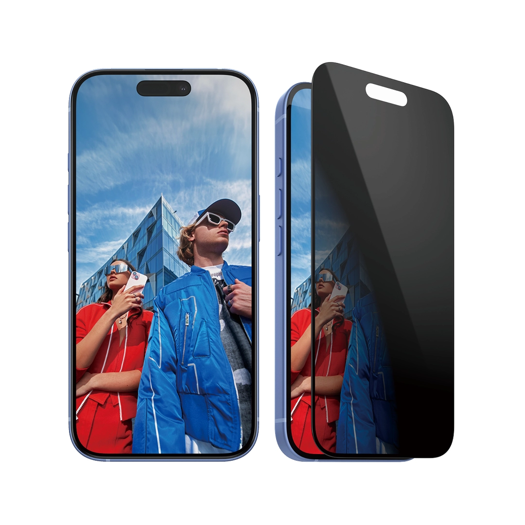 PG iPhone 15/16 Ultra-Wide Fit Privacy Screen Protector