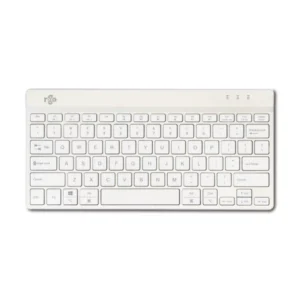 R-Go Compact Break ergonomic wireless keyboard, White Nordic
