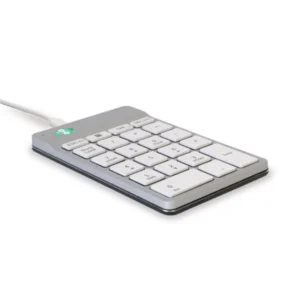 R-Go Tools Numpad Break Numeric Wired Keypad, White