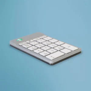 R-Go Tools Numpad Break Numeric Wireless Keypad, White