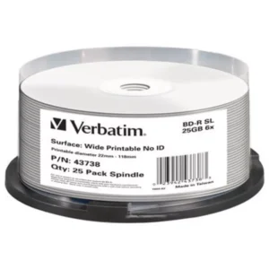 BD-R (blu Ray)  6x printable (25)