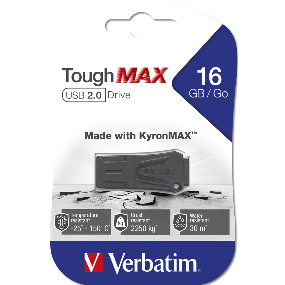 USB 2.0 ToughMAX 16GB, Black - Bild 4