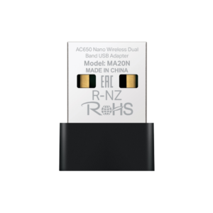 MERCUSYS MA20N AC650 Nano Wireless Dual Band USB Adapter